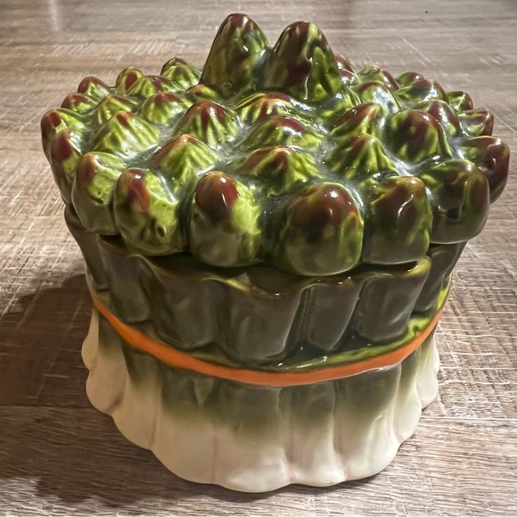 Mancer Made In Italy Asparagus Soup Decanter, No ladle/spoon, Rare Ceramic - Picture 5 of 8